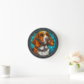 Niedlicher Beagle Runde Wanduhr (Zuhause)