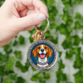 Niedlicher Beagle Schlüsselanhänger (Hand)