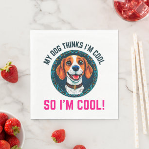 Niedlicher Beagle Serviette