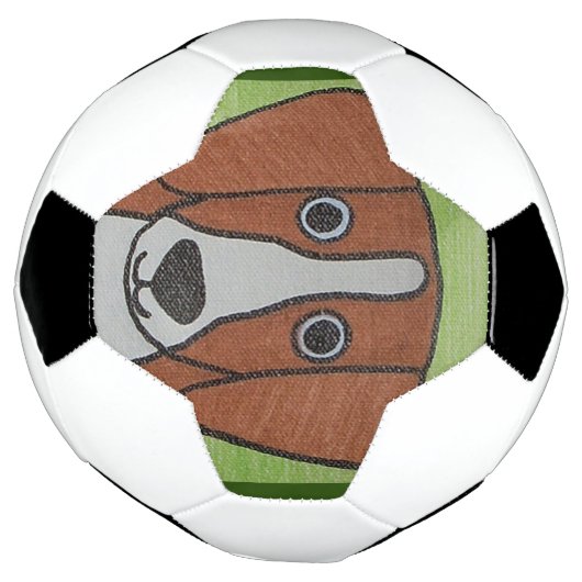 Niedlicher Beagle Soccer Ball (Gedreht)
