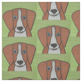 Niedlicher Beagle Stoff (Muster)