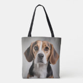 Niedlicher Beagle Tasche (Rückseite)