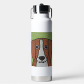 Niedlicher Beagle Wasserflasche Trinkflasche (Vorderseite)