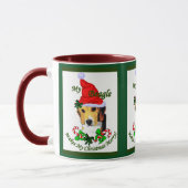 Niedlicher Beagle Weihnachtsgeschenke Tasse (Links)