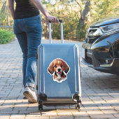 Niedlicher Beagle Welpenhund Aufkleber (Koffer Insitu)