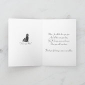 niedlicher Beagle Welpenhund Karte (Innenseite)