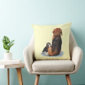 niedlicher Beagle Welpenkuppelhund Kissen (Stuhl )