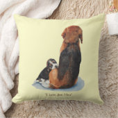 niedlicher Beagle Welpenkuppelhund Kissen (Decke)