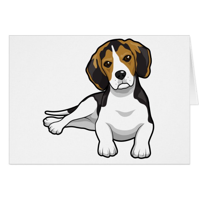 Niedlicher Beale Welpe (Vorderseite (Horizontal))