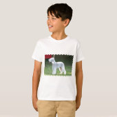 Niedlicher Bedlington Terrier T-Shirt (Vorne ganz)
