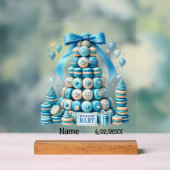 Niedlicher Begrüßungsjunge Acrylschild (Neutral)