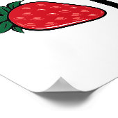 Niedlicher Begrüßungsstachel Poster (Ecke)