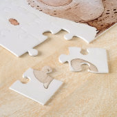 Niedlicher Beige-Kinderbär Puzzle (Seite)