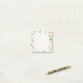 Niedlicher Beitrag Post-it Klebezettel (Auf Schreibtisch)