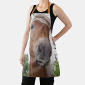 Niedlicher belgischer Pferdewechsel Personalisiert Schürze (InSitu)