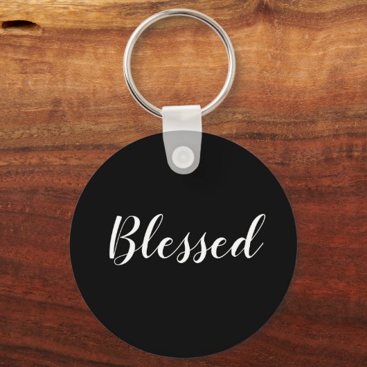 Niedlicher benutzerdefinierter schwarz-weißer Skri Schlüsselanhänger (Vorderseite)