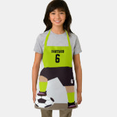 Niedlicher benutzerdefinierter Soccer-Player Farbe Schürze (Insitu)