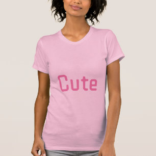 Niedlicher benutzerdefinierter Text - Frauen Girl- T-Shirt