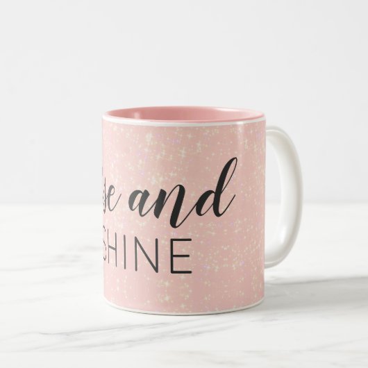 Niedlicher benutzerdefinierter Textauftritt und Sh Zweifarbige Tasse (VorderseiteRechts)