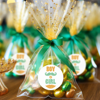 Niedlicher Bericht von Saint Patrick's Day Baby Sh Runder Aufkleber