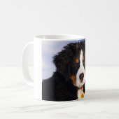 Niedlicher Berner Hund Kaffeetasse (Vorderseite Links)