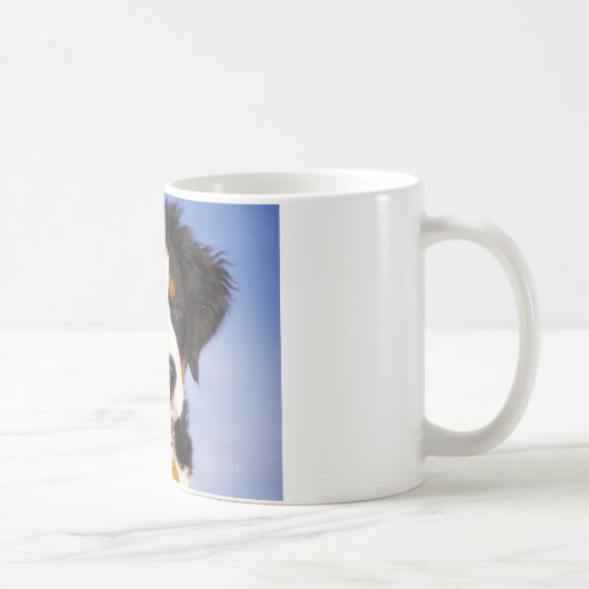 Niedlicher Berner Hund Kaffeetasse (Rechts)