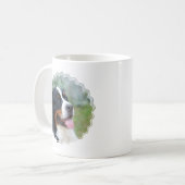 Niedlicher Bernese Gebirgshund Kaffeetasse (Vorderseite Links)