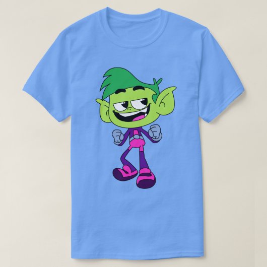Niedlicher Besenjunge T-Shirt (Design vorne)