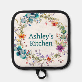 Niedlicher Besitzer von Ferienpotholen personalisi Topflappen