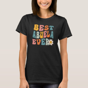 Niedlicher bester Abuela je Mütter Tag der Mama Fr T-Shirt