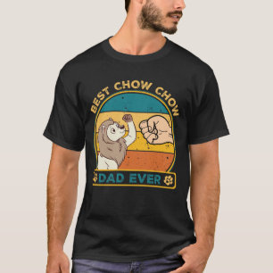 Niedlicher bester Chow Chow Vater Dog T-Shirt