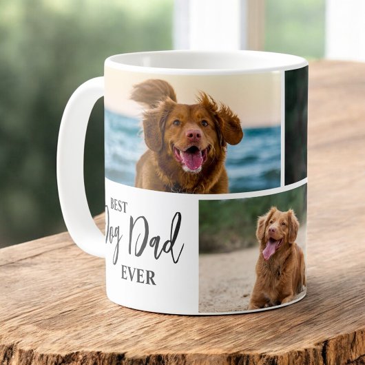 Niedlicher bester Hund je individuelles Foto für H Kaffeetasse