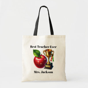 Niedlicher Bester Lehrer je nach Bedarf Tragetasche