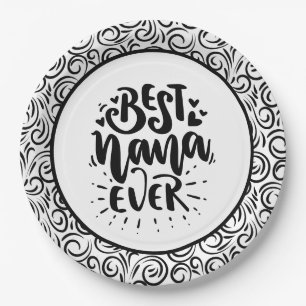 Niedlicher bester Tag der Mutter Pappteller
