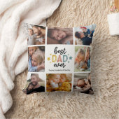 Niedlicher bester Vater je FotoCollage Kissen (Blanket)