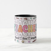 Niedlicher bewundernswerter 3D-Lehrer-Design Tasse (Zentrum)