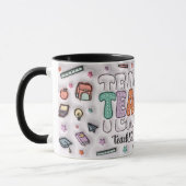 Niedlicher bewundernswerter 3D-Lehrer-Design Tasse (Links)