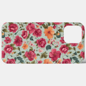 Niedlicher bezaubernder Blumenvektor Kunst Nahtlos Case-Mate iPhone Hülle (Rückseite (Horizontal))