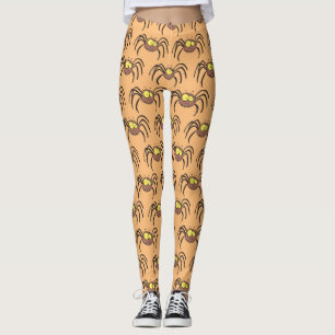 Niedlicher, bezaubernder SpinnenCartoon Leggings