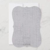 Niedlicher BH Braut/Wäsche-Duschen-Einladung Einladung (Rückseite)