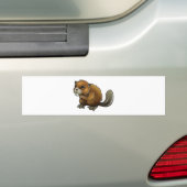 Niedlicher Biber Autoaufkleber (Auf Auto)