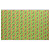Niedlicher Biber-Cartoon Stoff (Fat Quarter (45,7 x 55,9 cm))