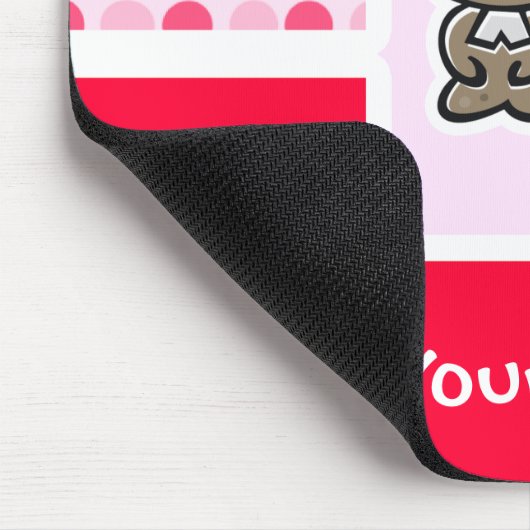 Niedlicher Biber Mousepad (Ecke)