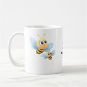 Niedlicher Bienen Bibelvers scherzt Tasse (Links)