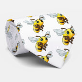 Niedlicher Bienen-Charakter Krawatte (Gerollt)
