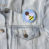 Niedlicher Bienen-Gastgeschenk-Knopf Button (Beispiel)