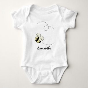 Niedlicher Bienenglückspilz Bee Baby Strampler