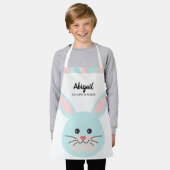 Niedlicher BIG Cartoon Bunny Zobewahrer Schürze (Getragen)