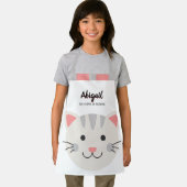 Niedlicher BIG Cartoon Kätzchenhalter im Training Schürze (Insitu)