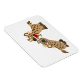 Niedlicher Big Teethed Cartoon Hyenas Flexible Mag Magnet (Rechte Seite)